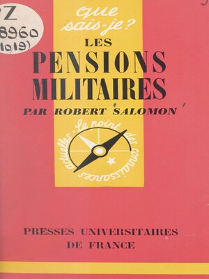 cover image of Les pensions militaires